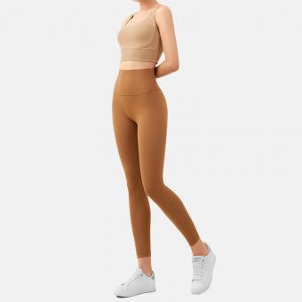 ladies back across bra no embrassing line leggings workout sets