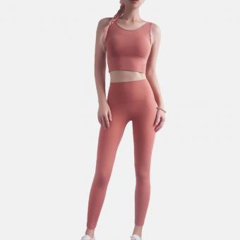 Private logo yoga bra with padded cup top fitness