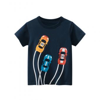 Baby Clothing Toddler Kids Clothes Girl Boy Summer O Neck Solid Color) T Shirt  Ready to Go